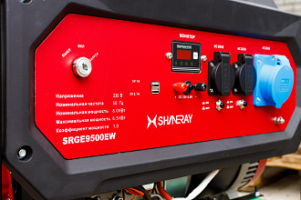 БЕНЗОГЕНЕРАТОР SHINERAY SRGE9500ЕW фото №3