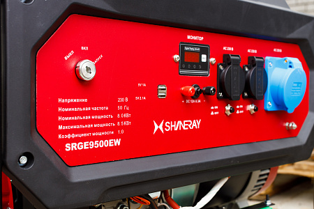 БЕНЗОГЕНЕРАТОР SHINERAY SRGE9500ЕW фото №3